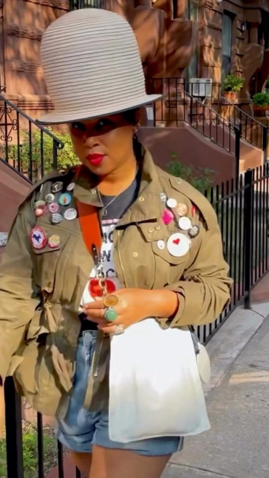 Embellished Utility Jacket