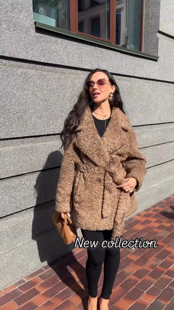 Brown Teddy - Bear Coat