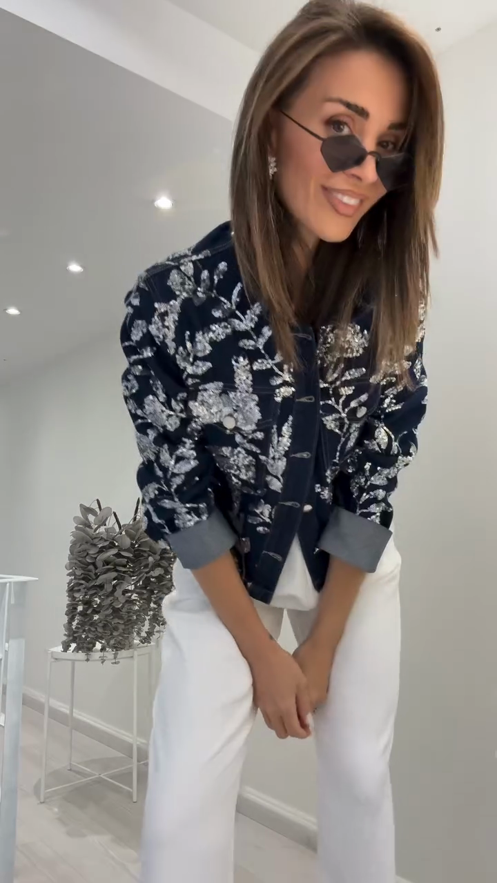 Embellished Denim Jacket