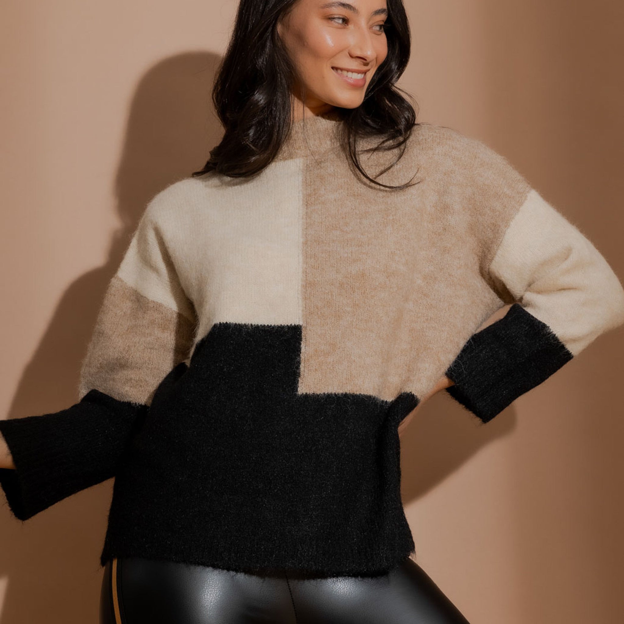 Color - Blocked Sweater