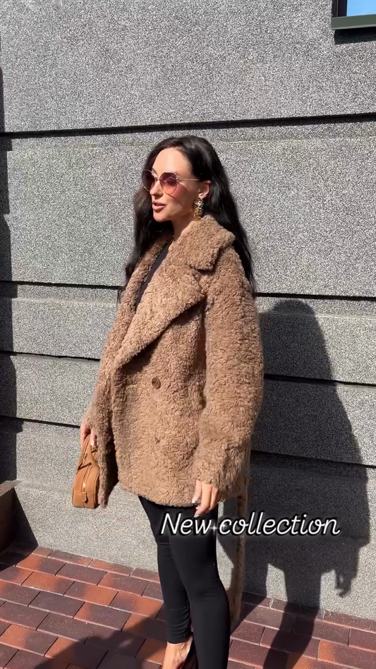 Brown Teddy - Bear Coat