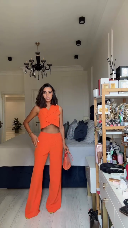 Orange Two - Piece Set