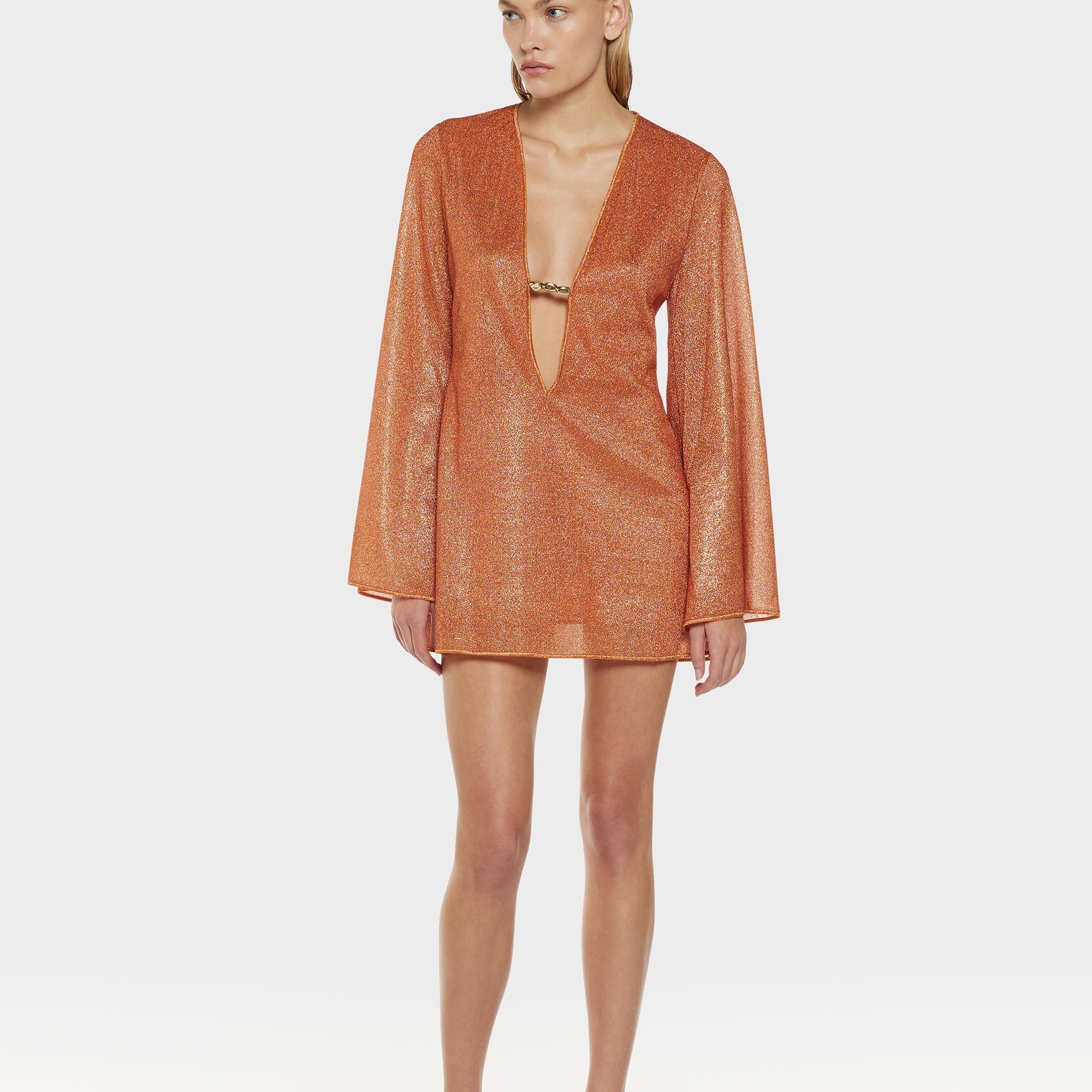 Patchwork Plaid Midi Dress