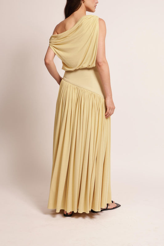 Asymmetric One - Shoulder Maxi Dress