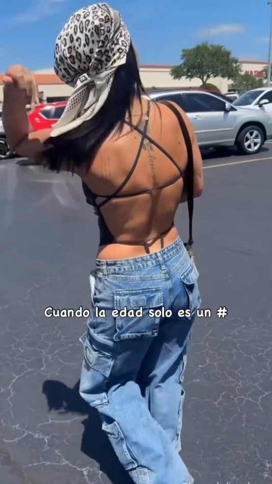 Blue Denim Cargo Jeans