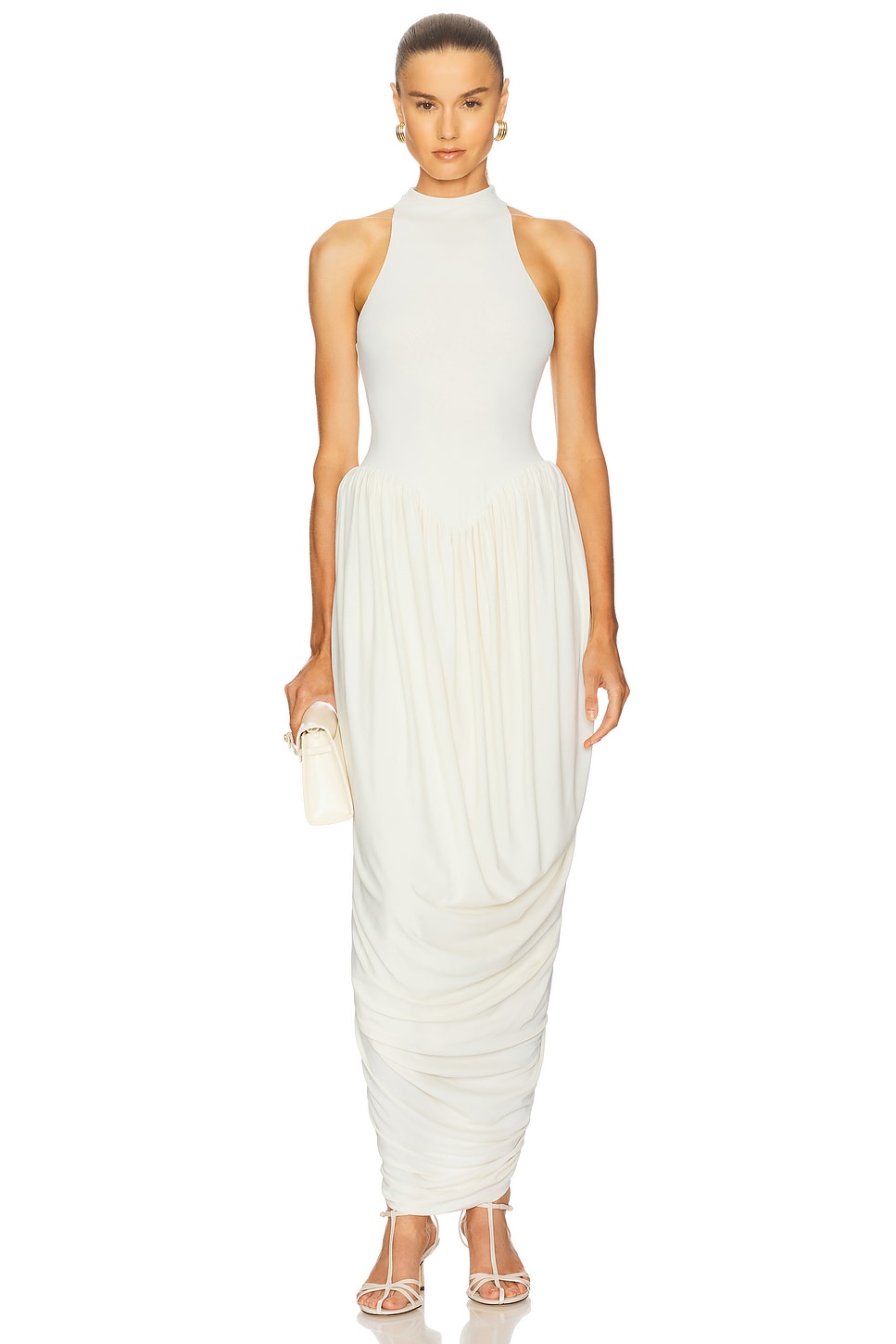 Halter - Neck Maxi Dress