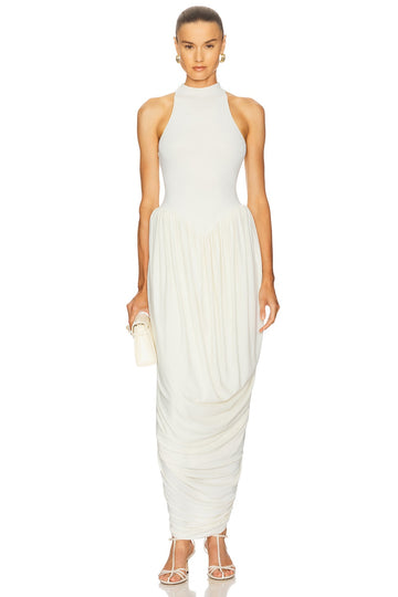 Halter - Neck Maxi Dress