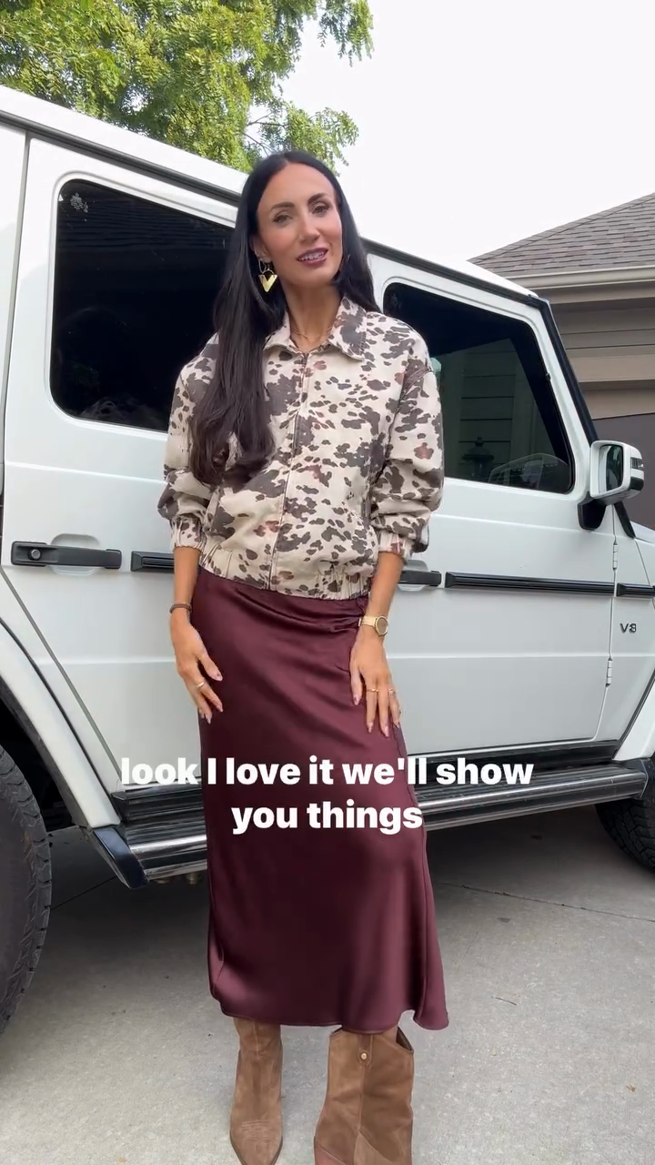 Camo - Print Bomber Jacket