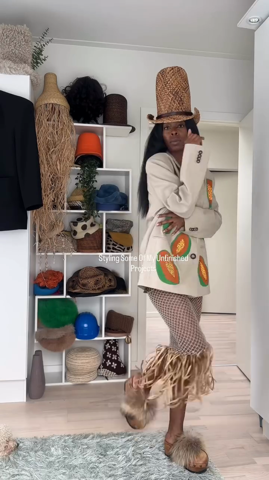 Papaya - Printed Blazer